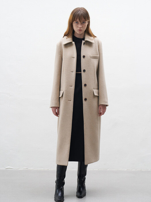 21 Fall_Light Beige Suit Coat  