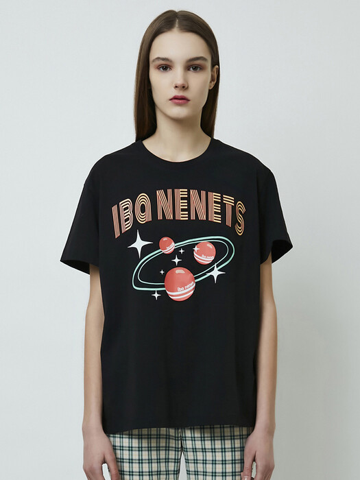 네네츠 행성 티셔츠 블랙