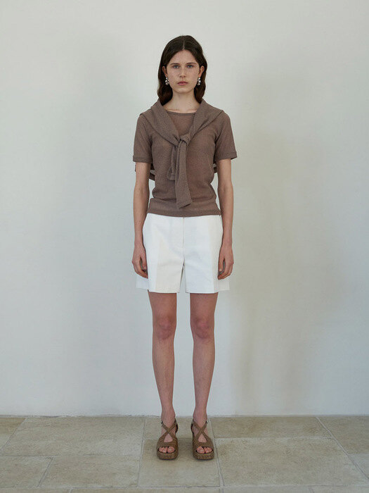 LINEN SHORTS