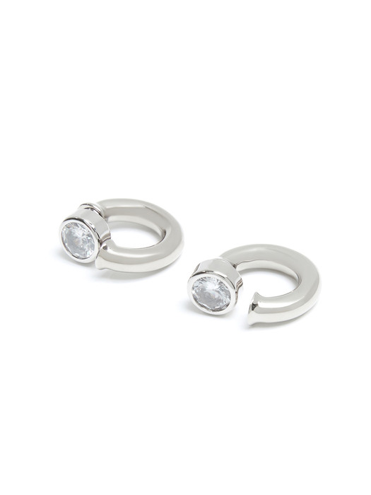 One Point Hoops_Silver