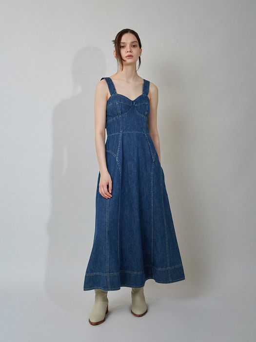 DOROTHY DENIM LONG OPS_DARK INDIGO