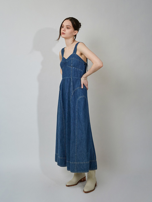 DOROTHY DENIM LONG OPS_DARK INDIGO