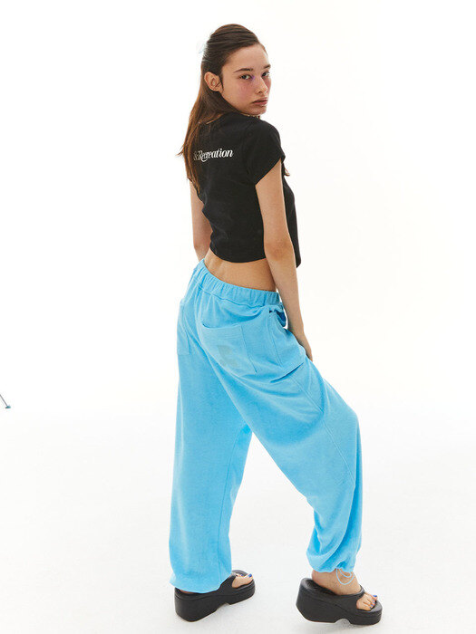 RR TERRY JOGGER PANTS - BLUE