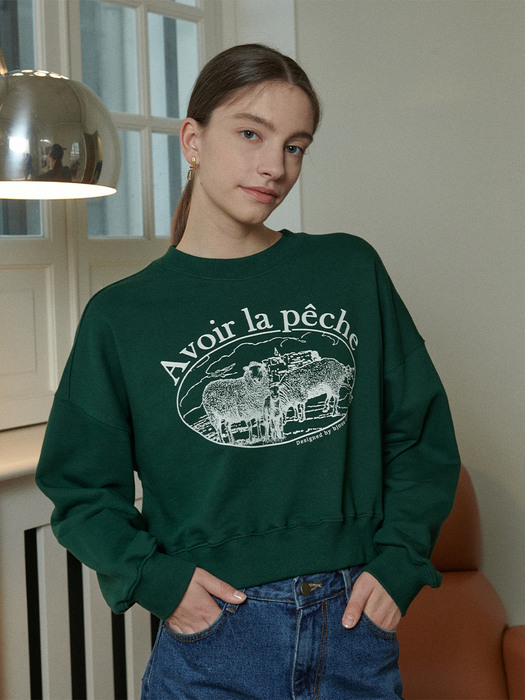 AW22 Part1. Avoir Sheeps MTM_Forest Green