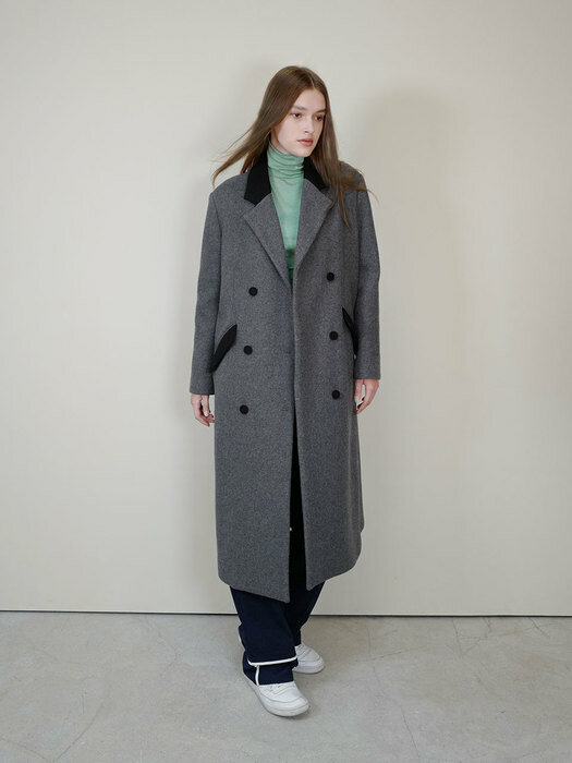 Amelia double long coat