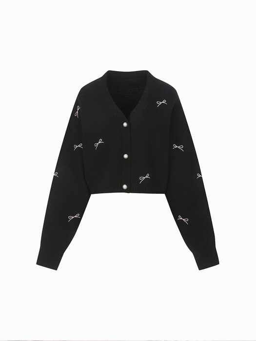 Marie Knit Cardigan (Black)