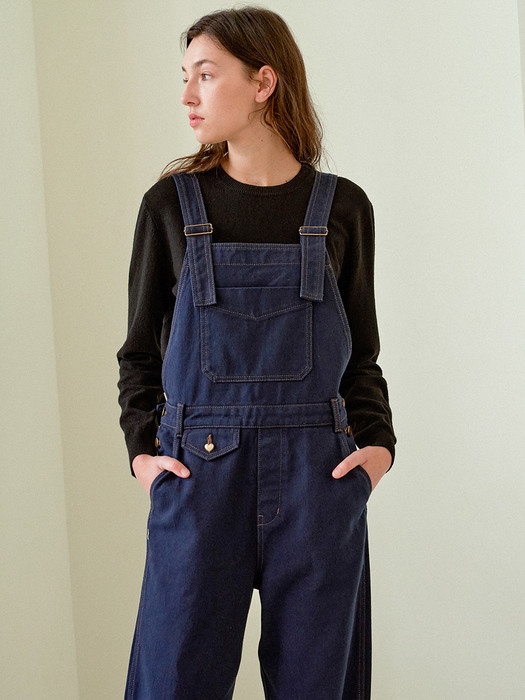 Love letter overall (Navy)