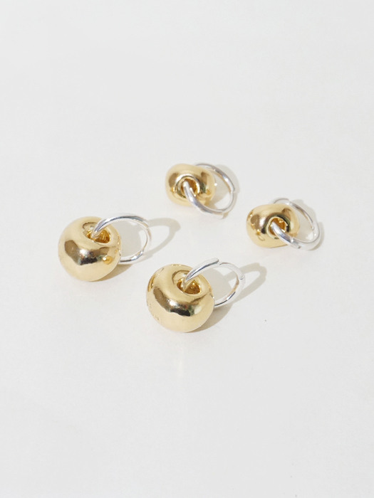 Round Hole & Forms - Earring 02 (2types)