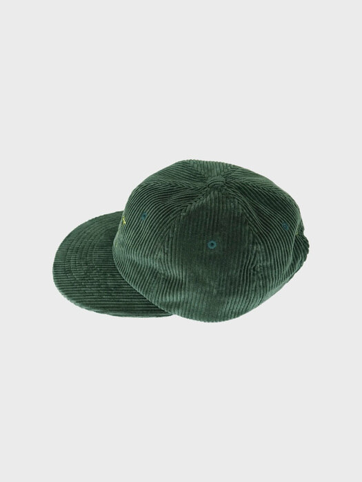 CORDUROY CAMP CAP - green