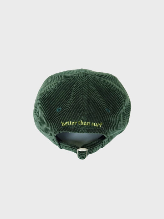 CORDUROY CAMP CAP - green