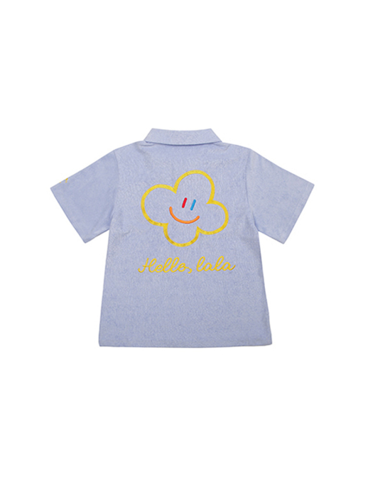 Hello LaLa Terry T-shirts(헬로 라라 테리 티셔츠) [Sky Blue]