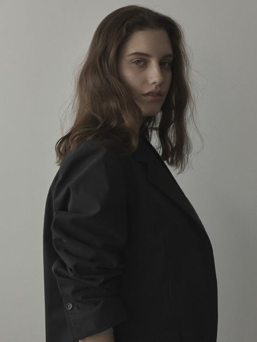 State Cotton Jacket (Black)