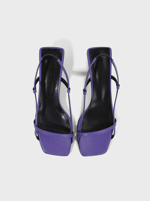 Square Toe Sandals_Violet