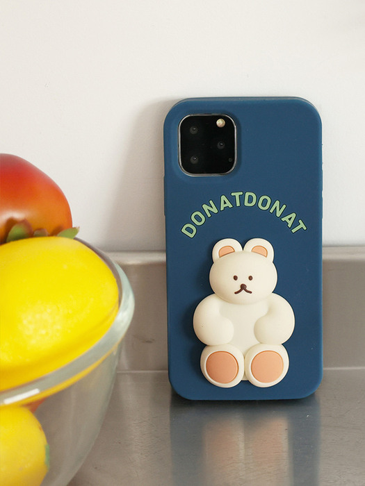 DONATDONAT 베어 실리콘 케이스 iPhone12