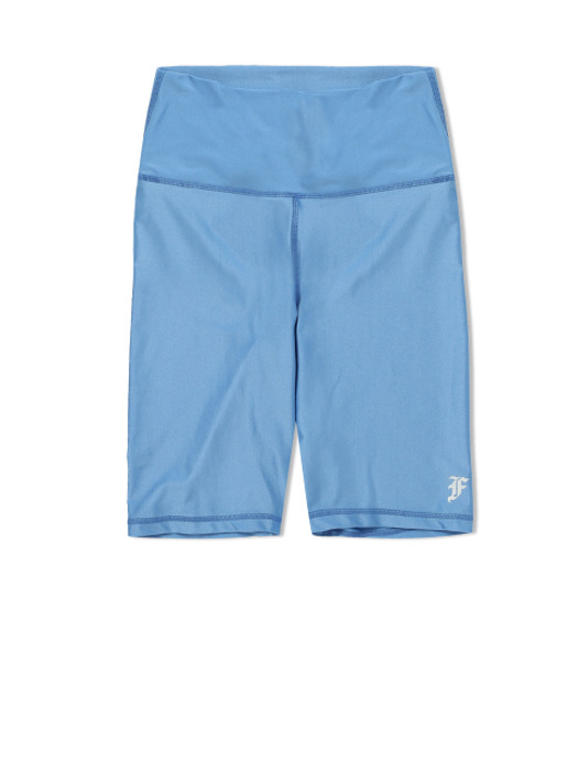 Frankly Biker Shorts (Semi HighWaist) - Blue