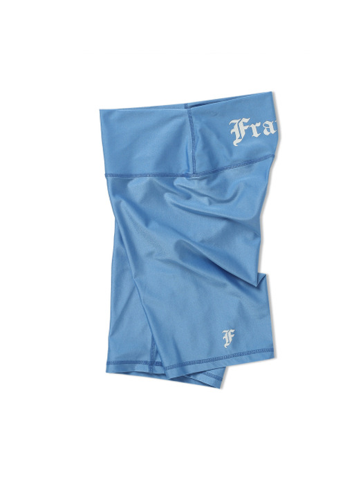 Frankly Biker Shorts (Semi HighWaist) - Blue