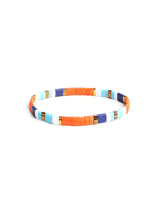 dazzling sunshine color bead bracelet  데즐 썬샤인 컬러 비즈 팔찌