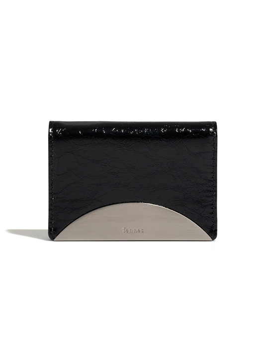 CRINKLE MOONRISE POCKET D - BLACK