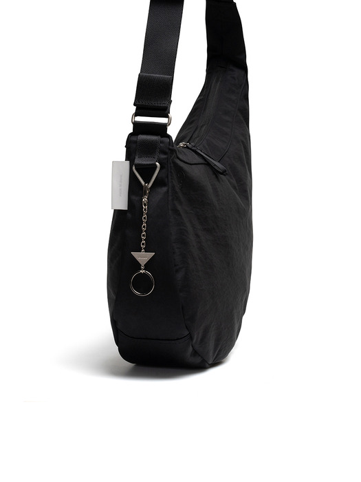 FABRIC SWING BAG - BLACK