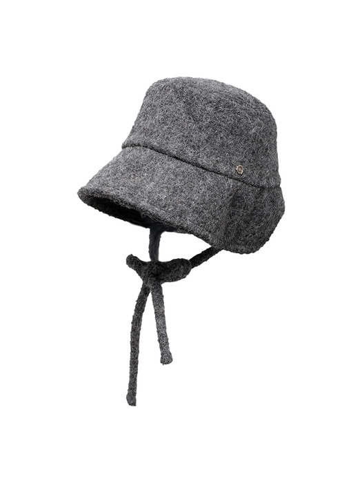 Gemma Bonnet Hat - Alpaca Grey