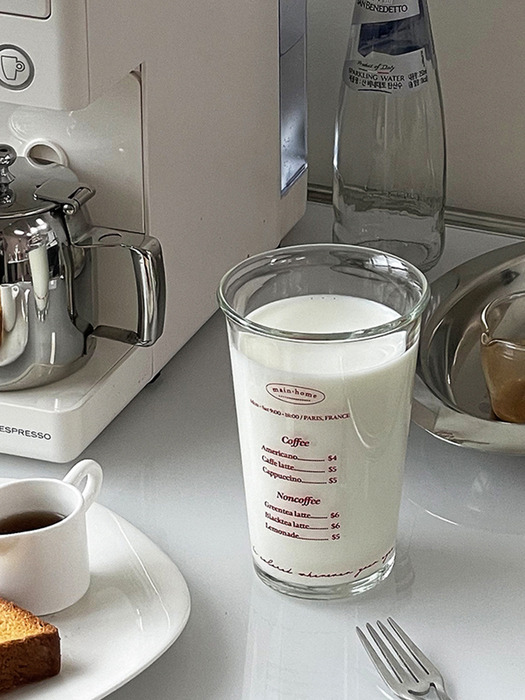 [자체제작] 에코 유리 텀블러 커피 잔 주스 컵