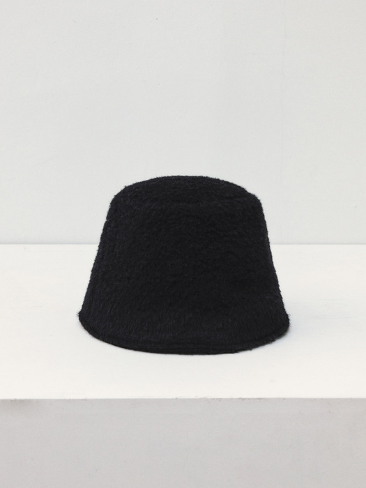 RTW ALPACA HAIRY BUCKET HAT_2COLORS