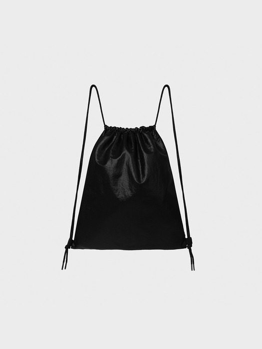 Reversible String Bag [Black]