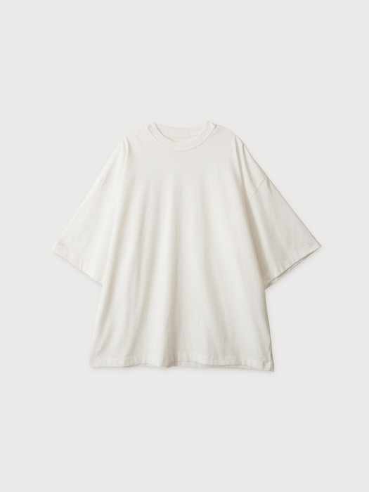 heavy cotton oversize t-shirt_white