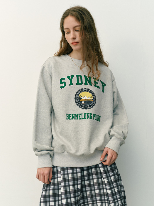 City artwork sweatshirt (MELBOURNE ver) (3color)