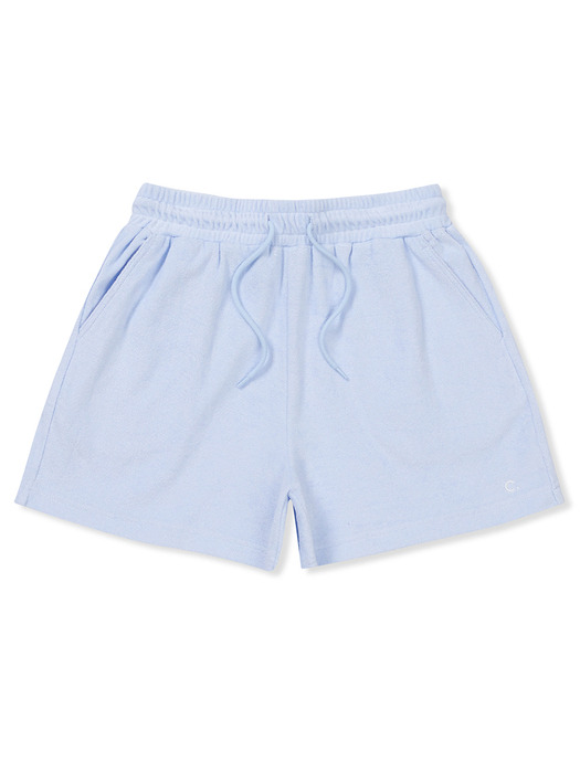[24SS clove] Soft Terry Shorts (Sky Blue)