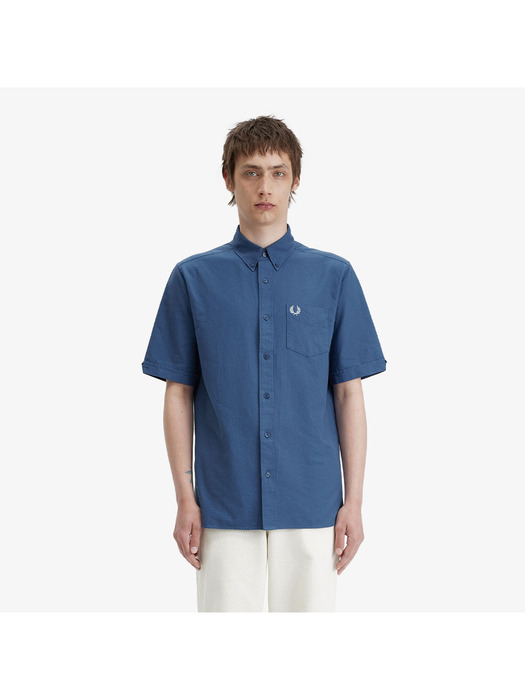 [본사정품] 프레드페리 [Baseline] 숏 슬리브 옥스포드 셔츠(963)(AFPM2415503-963)