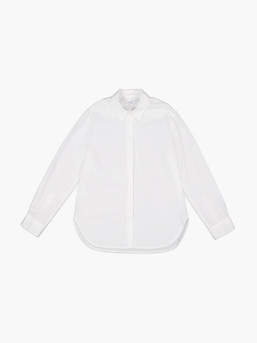 POPLIN COMBI SHIRT_OFF WHITE