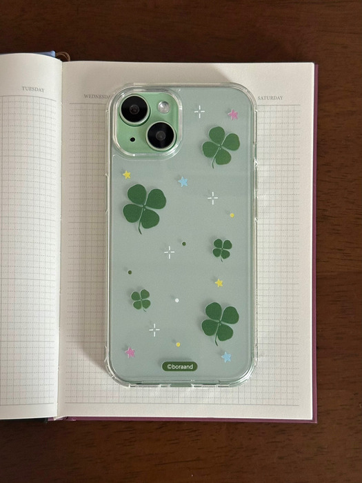 Clover case  (Jelly/Jell hard)