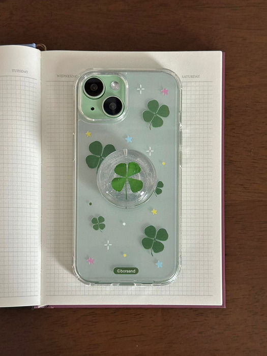 Clover case  (Jelly/Jell hard)