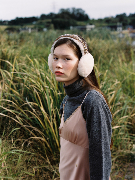 쉽스킨 이어머프 W 타스만_Sheepskin Earmuff W Tasman_20496_CHE