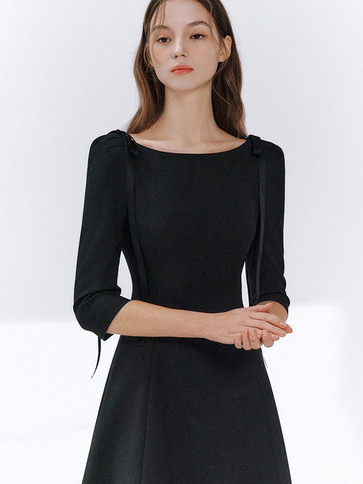 Eri three quarter sleeves dress