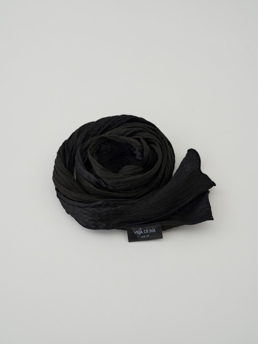 fluid silk 100% long scarf