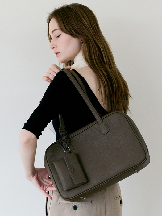Elise Boston Bag Plus Etoffe