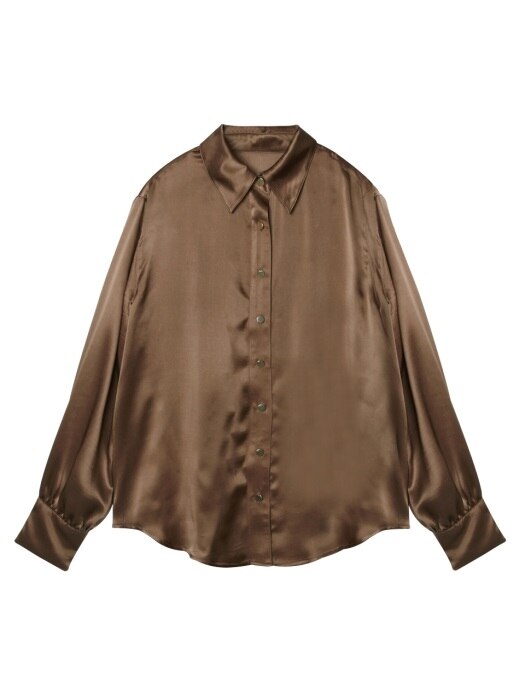 [실크100%]comos52 silk basic blouse (ivory)