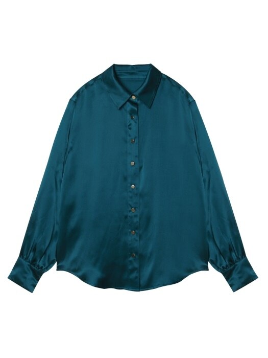 [실크100%]comos52 silk basic blouse (ivory)