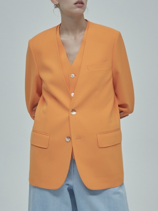 JACKETJK93PL06V-NECK BLAZER