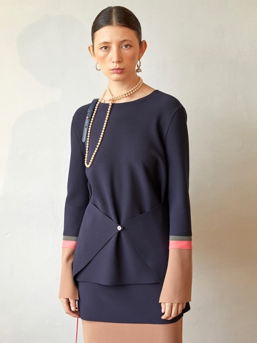 Olibia Pannel Top_Navy 