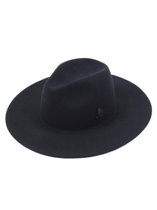 Thunder Wool Navy Fedora 울페도라