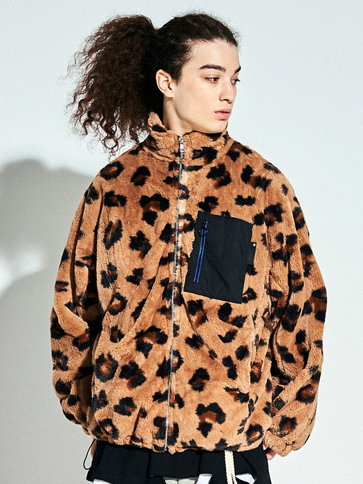 Leopard Fur Fleece JKT_LP
