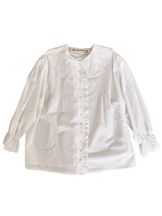 Via Agnes frill Blouse