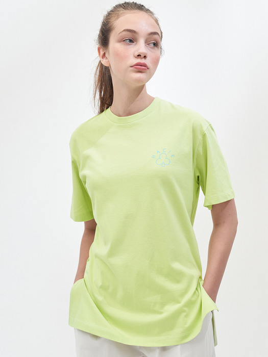 Side Slit Crayon T-shirts [8 Colors]