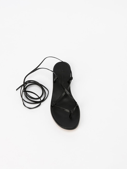 Danaris Gladiator Sandals in Black