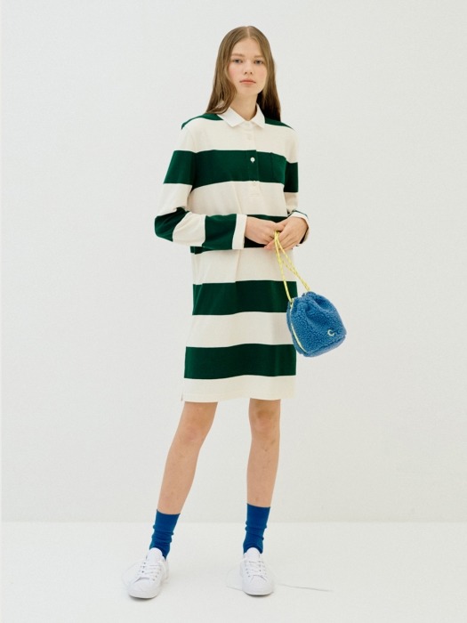 Stripe Rugby Dress_Women