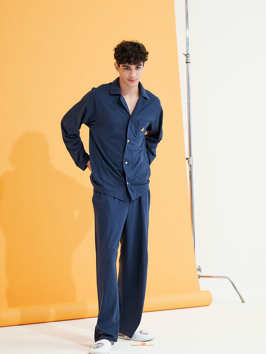 Men`s Rubber duck Navy Pajama Set