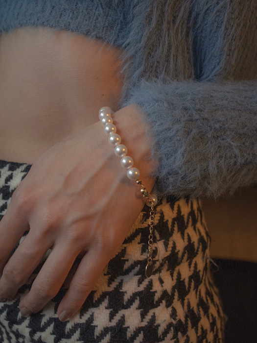 Twinkle swarovski pearl bracelet & anklet